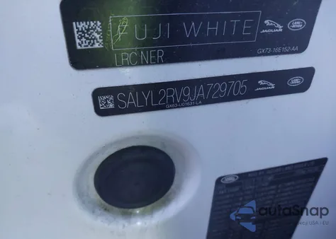 2018 Land Rover Range Rover Velar P380 Se R-Dynamic from USA, damaged, VIN SALYL2RV9JA729705